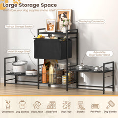 Lomivra durable wood surface with a sturdy metal frame for long-lasting use.