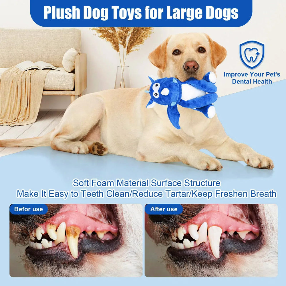 loncoldy plush toy interactive design to keep dogs busy during play