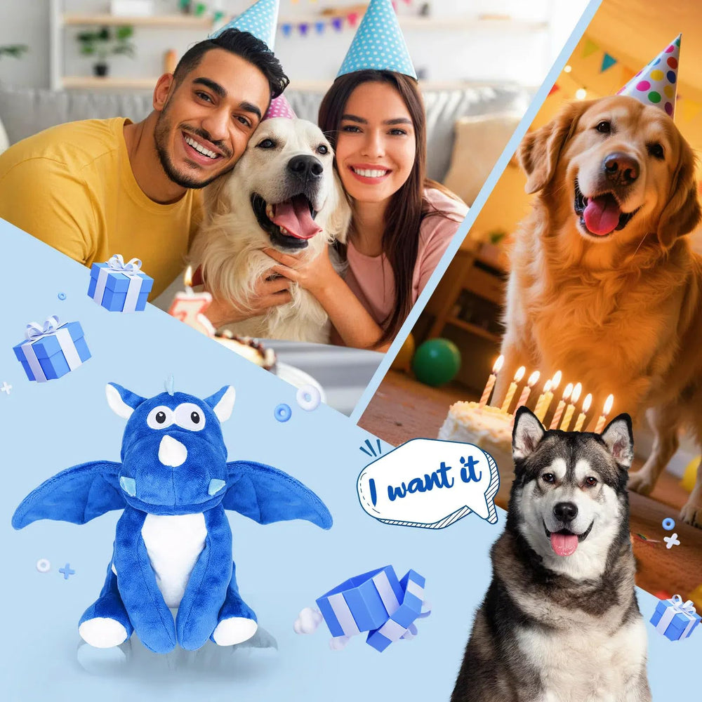 loncoldy plush puppy toy with teething-friendly texture for early development