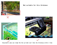 LONDAFISH aquarium chillers marine two-fan closeup highlights compact clamp design.