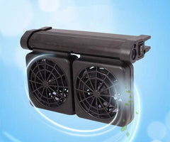 LONDAFISH aquarium chillers two-fan setup demonstrates dual cooling for steady tank temperatures.