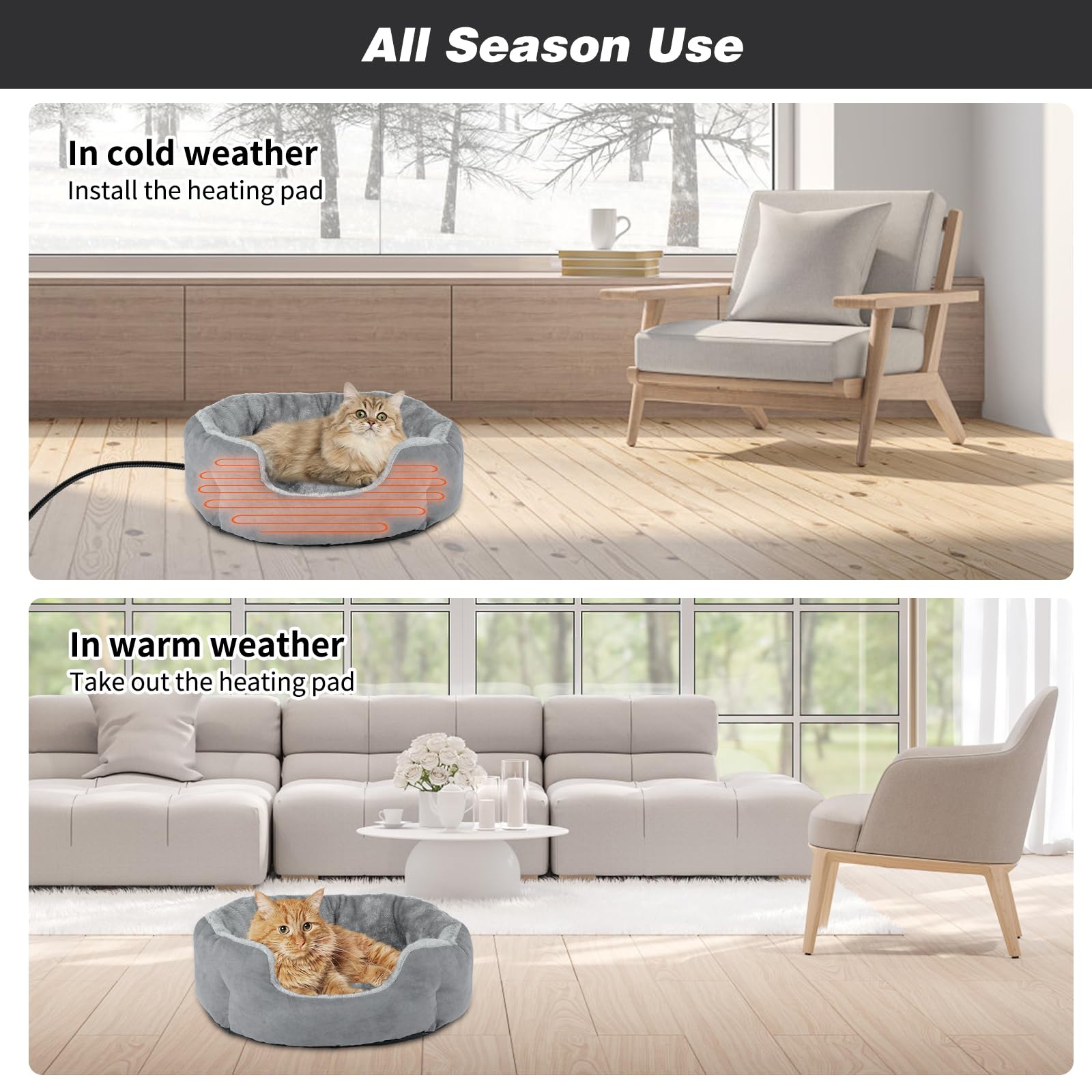 Lonepetu raised-edge design supports head and neck for relaxed naps.