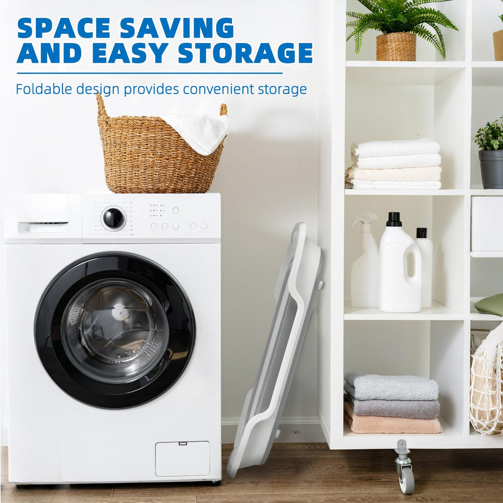 Lonepetu multi-use bath doubles as laundry basket and organizer.