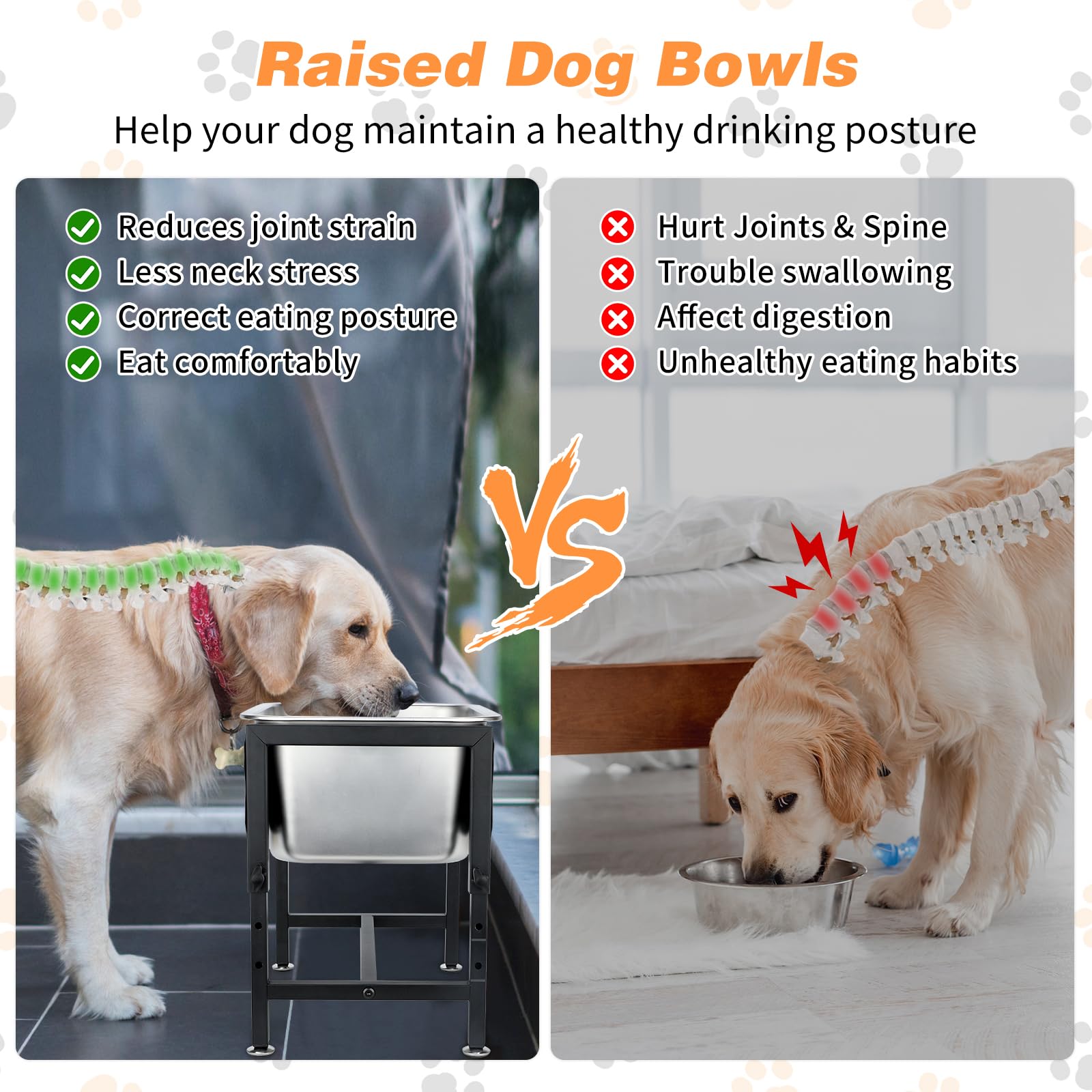 Lonepetu non-slip stand keeps bowls steady during use