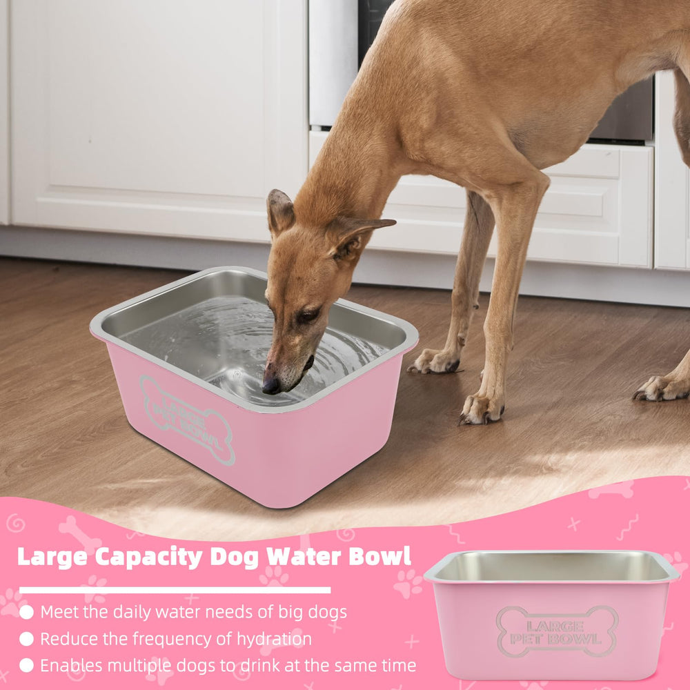 Lonepetu wide-opening water dish enables easy filling and quick cleaning after meals.