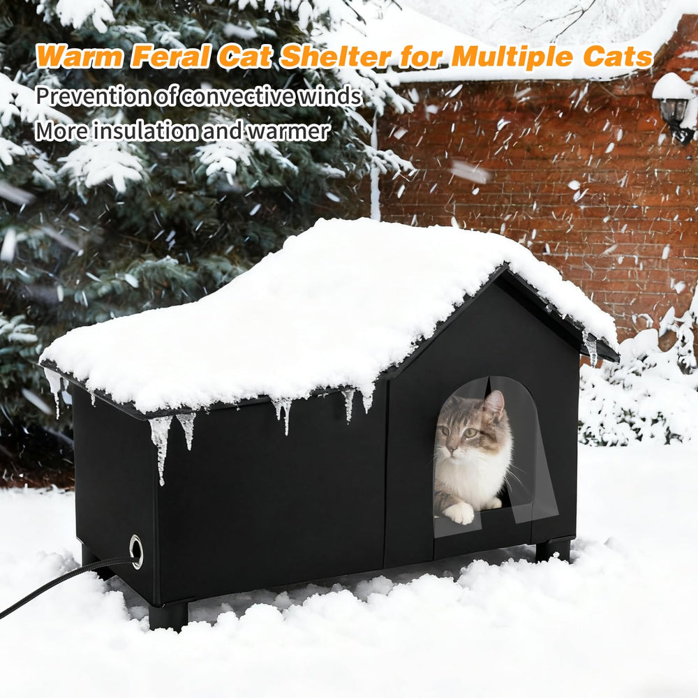 Lonepetu winter-ready setup with regular pad and heating pad.