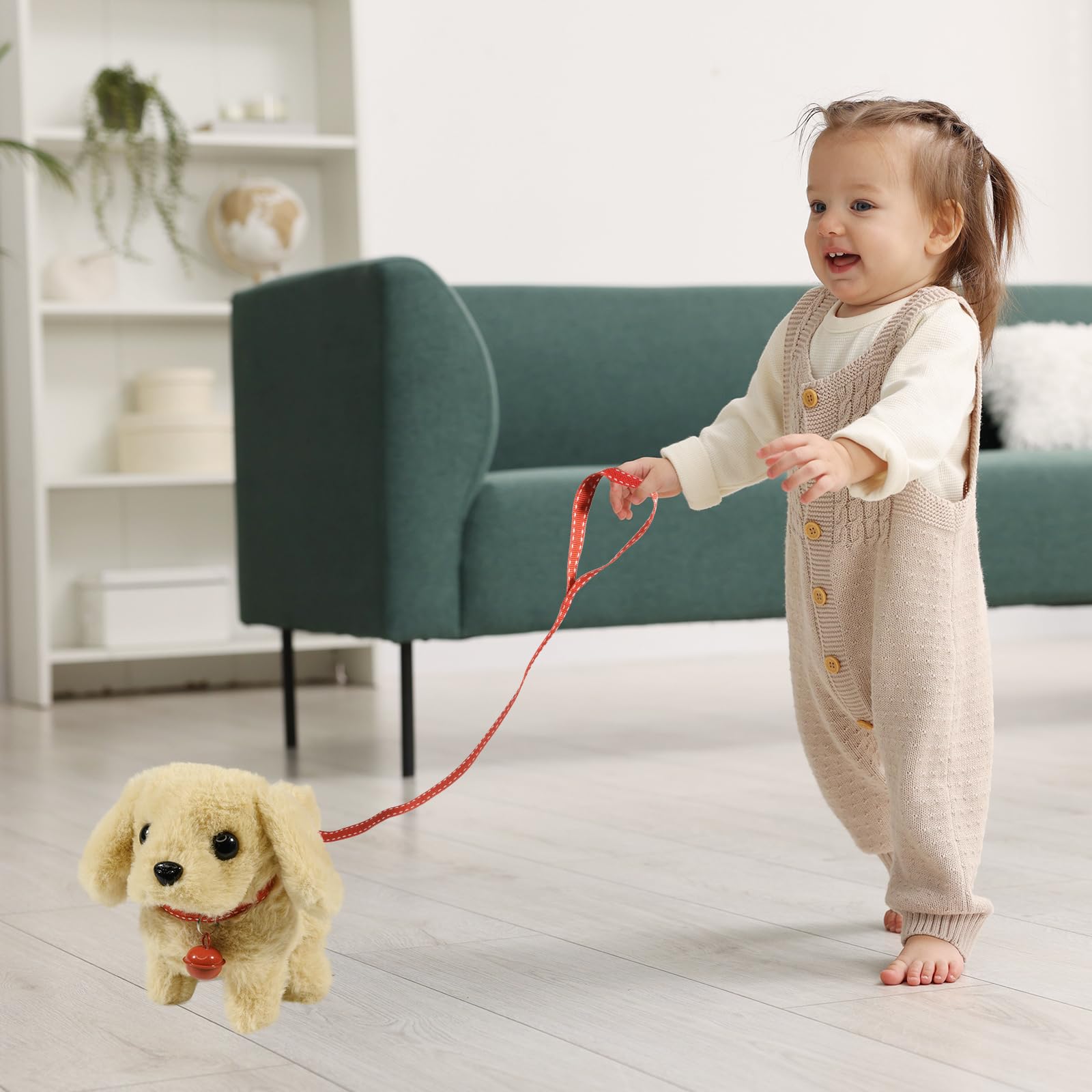 Lonfypeng plush dog gift-ready appeal for holidays and birthdays.
