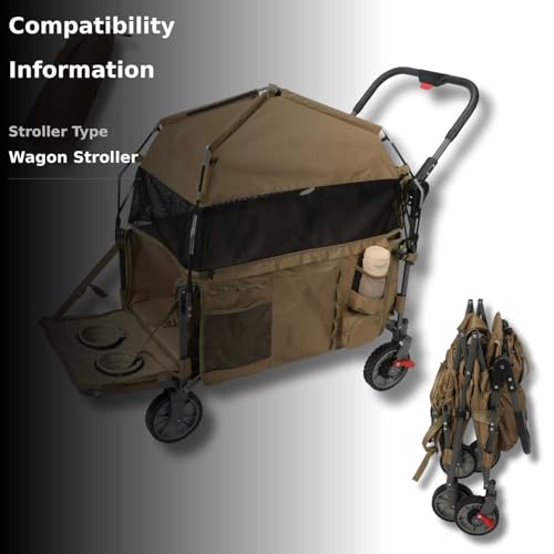 LONGDOG IMPRESSIONS Foldable Wagon extended ramp for easy pet access.