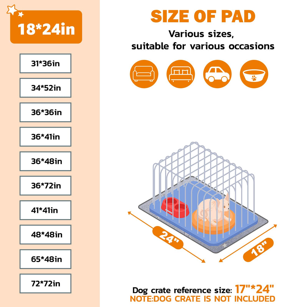 LOOBANI 18x24 pad soft surface detail showing plush feel and grip