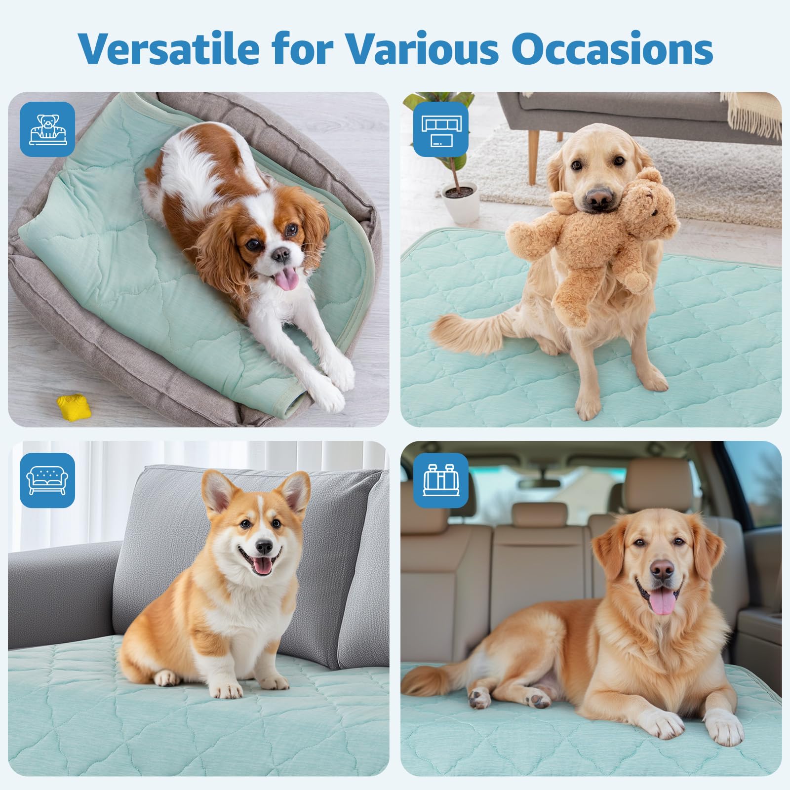 LOOBANI cooling mat made from eco-friendly non-toxic materials.