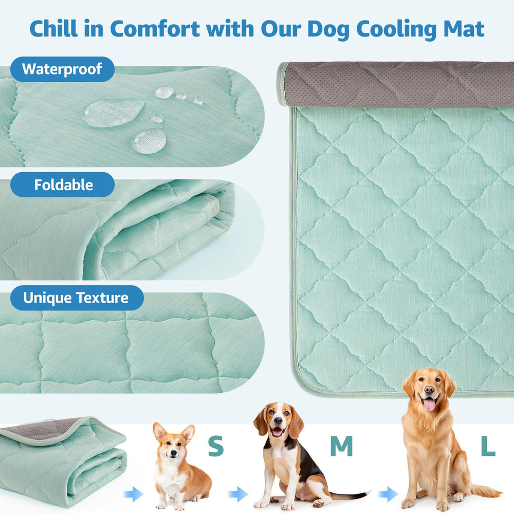 LOOBANI cooling mat foldable and portable for travel.