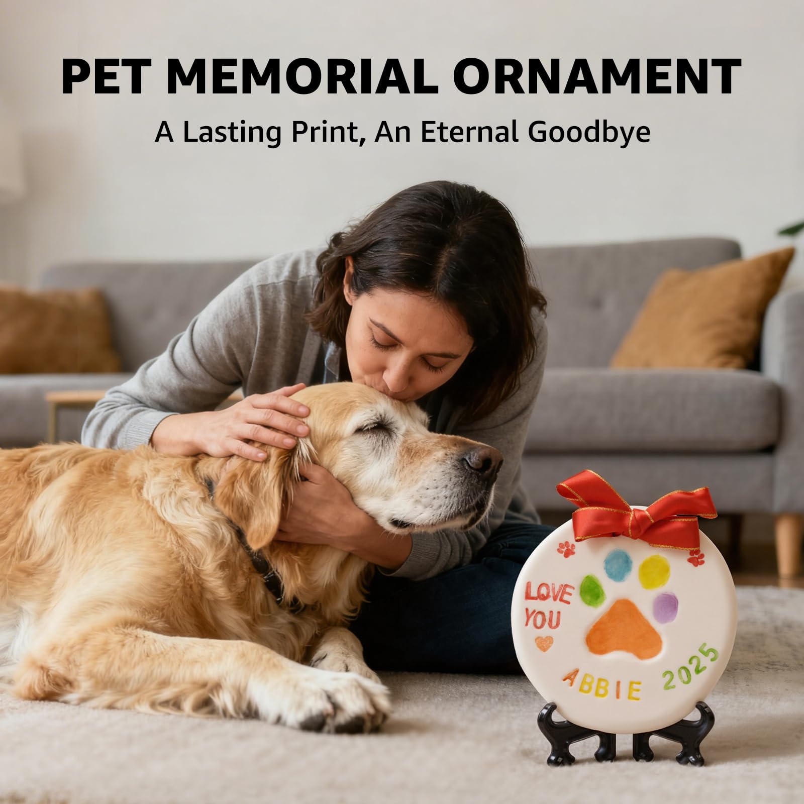 LOOBANI display stands and instructions help showcase keepsakes proudly.