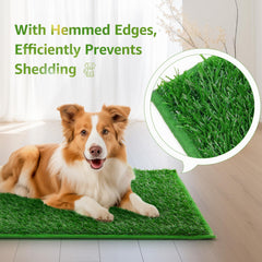 LOOBANI pee pad shows rapid drainage guiding urine away from paws.