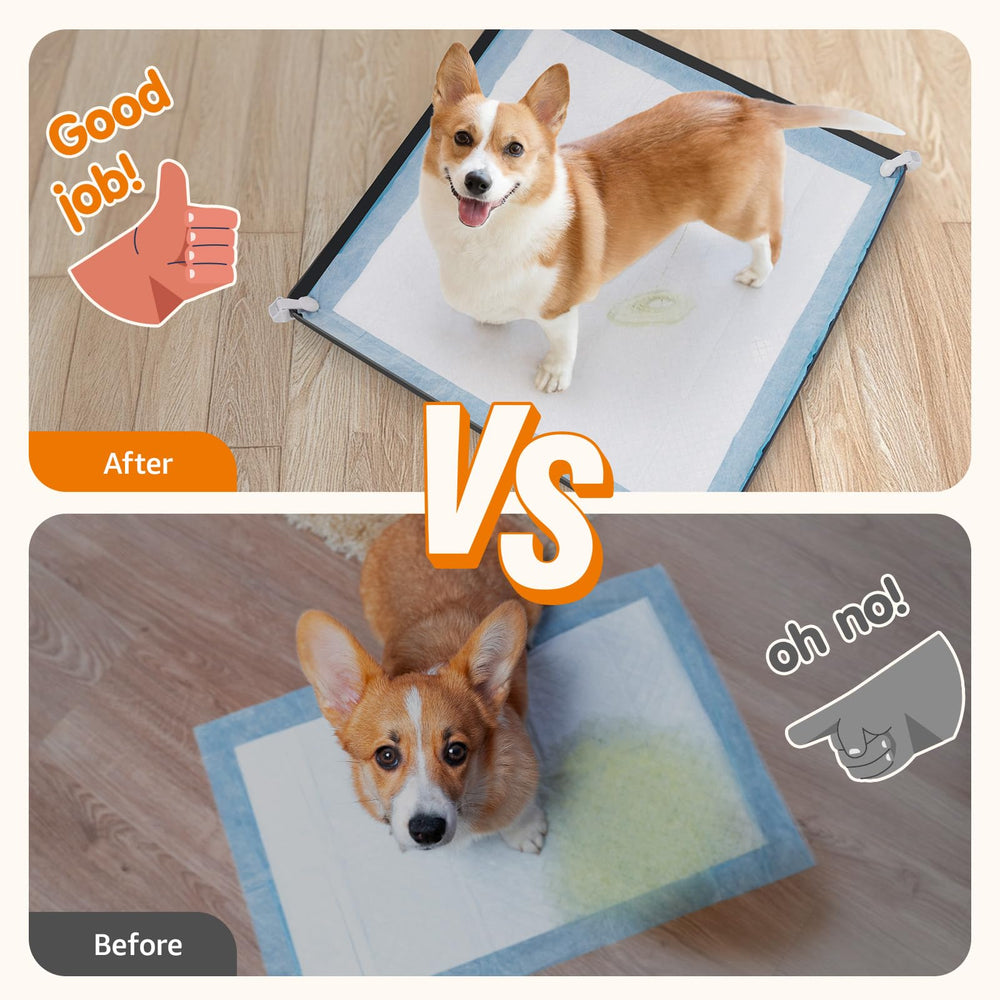 LOOBANI dog pee pad holder durable silicone stays with active pups.