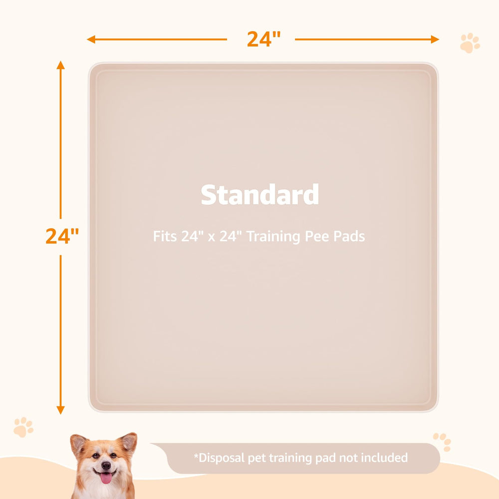 LOOBANI dog pee pad holder easy cleaning for quick refresh.