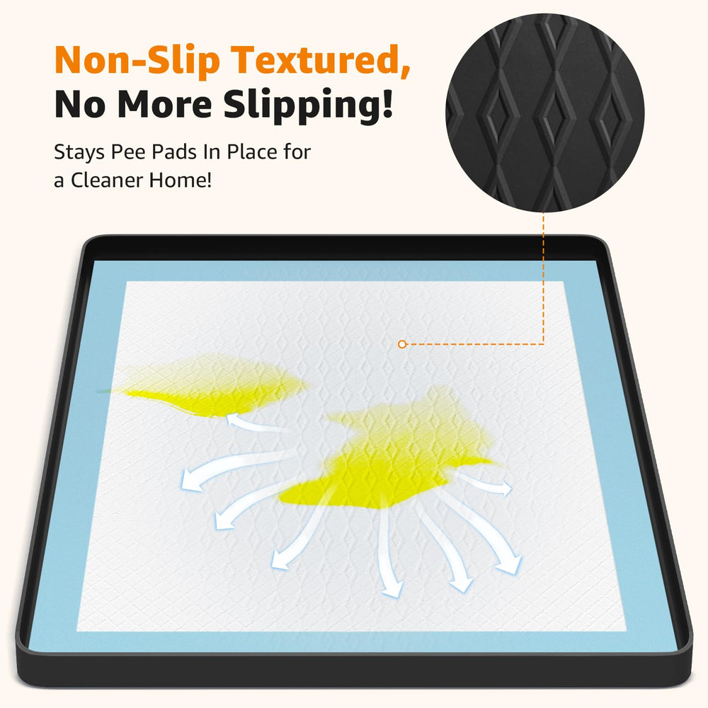 LOOBANI raised-edges design demonstrates spill protection for tidy homes