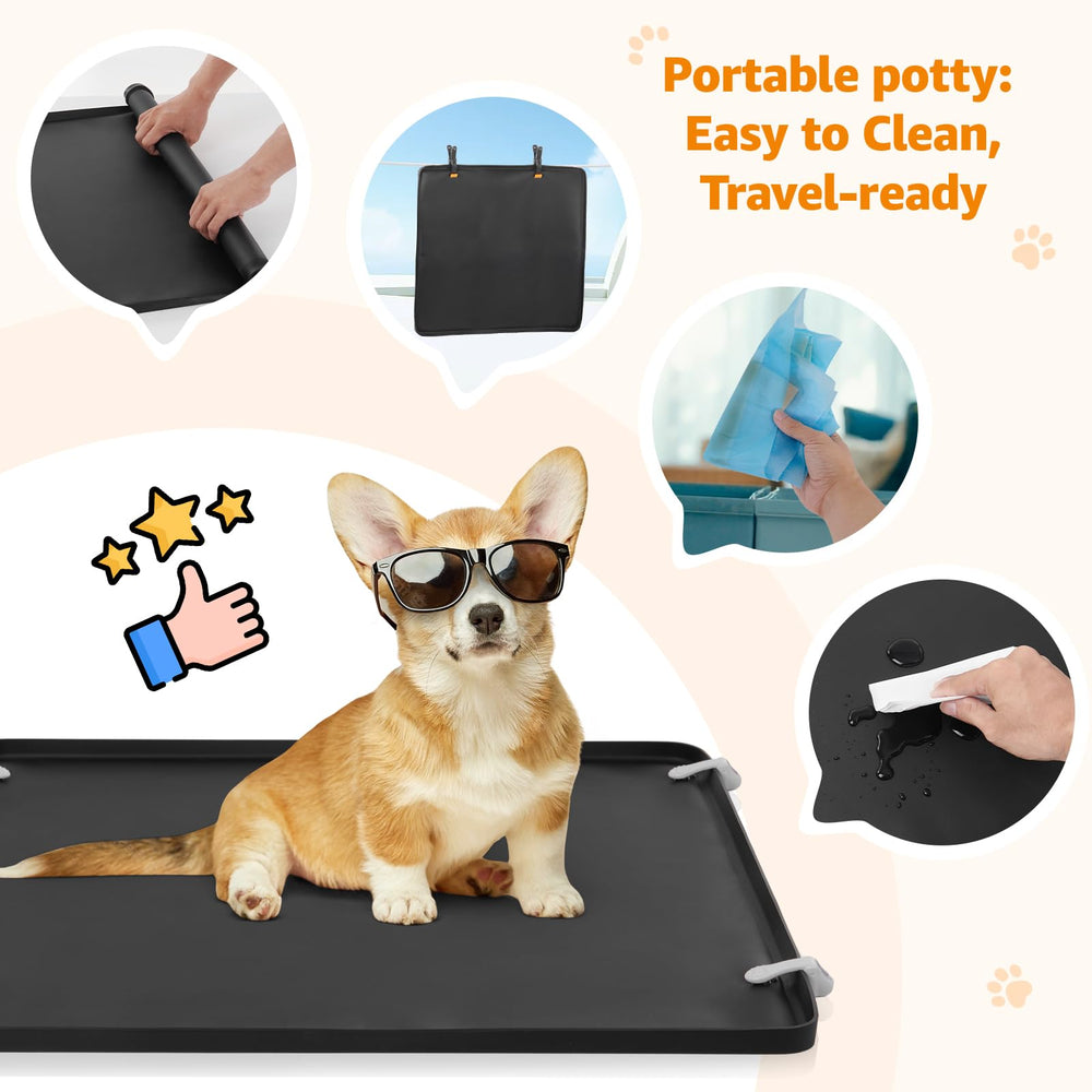 LOOBANI compatibility note shows pads up to 28x30 inches fit securely.