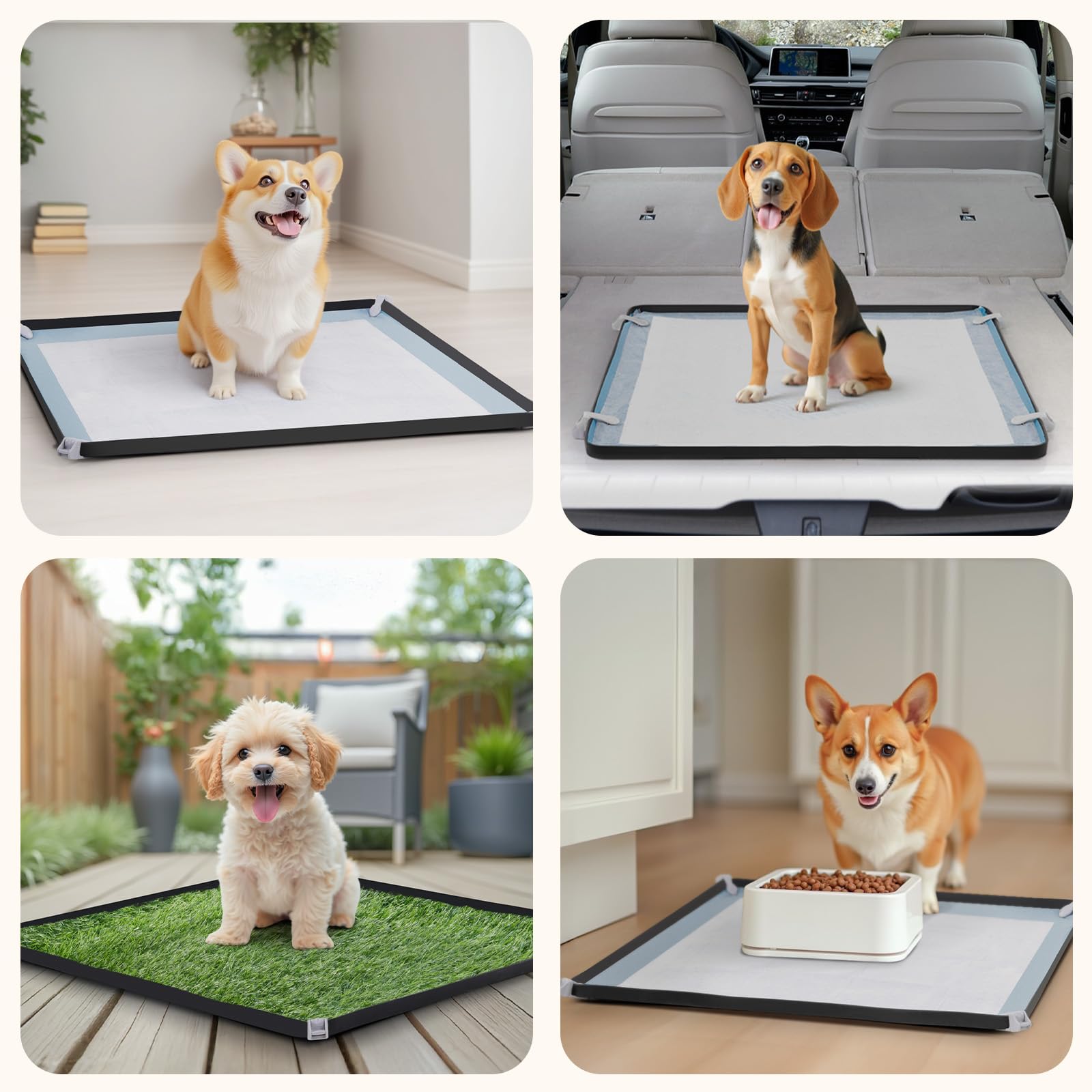 LOOBANI supports potty-training routines with a high edge design that minimizes mess.