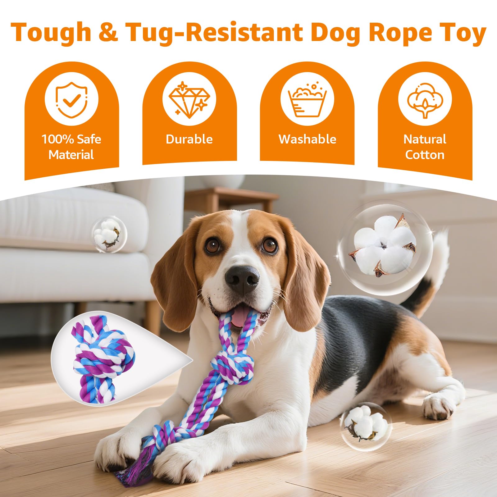 LOOBANI rope toy anxiety-relief play illustrating calming interactive fun.