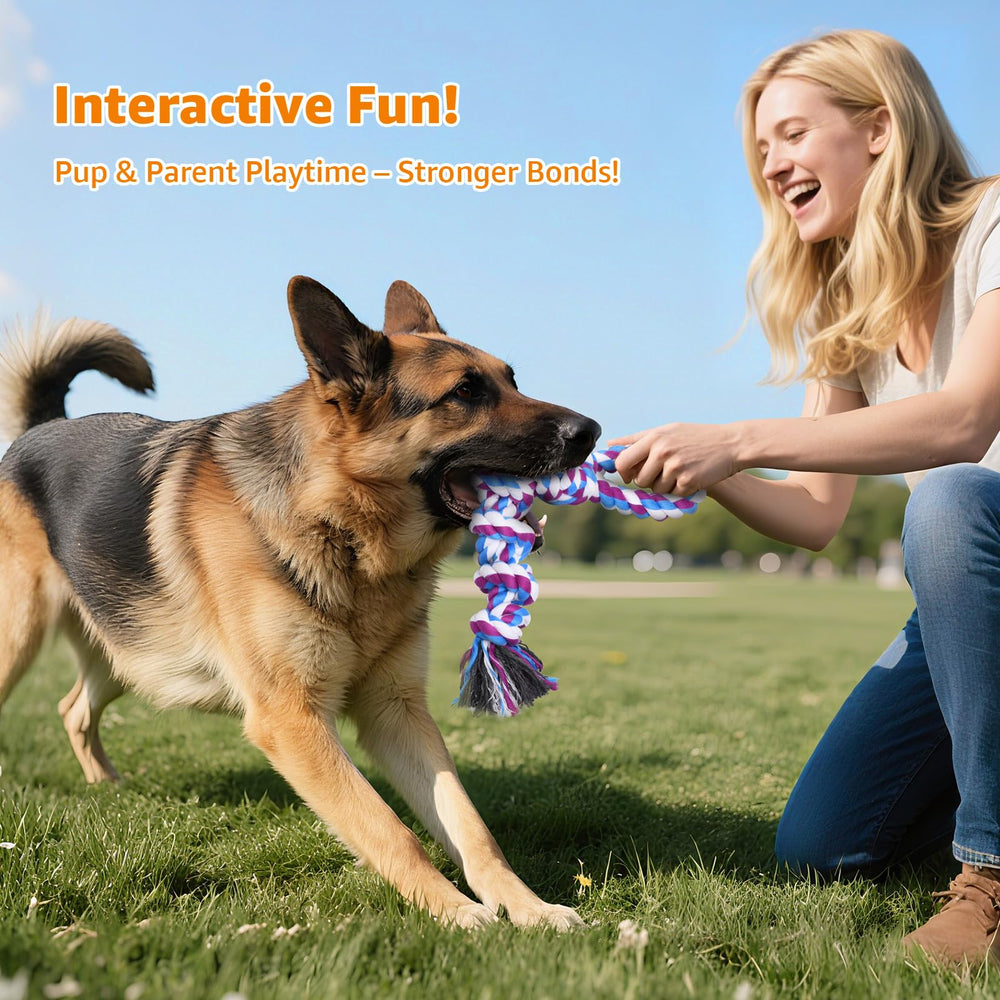 LOOBANI rope toy for all sizes suitable for dogs during training and play.