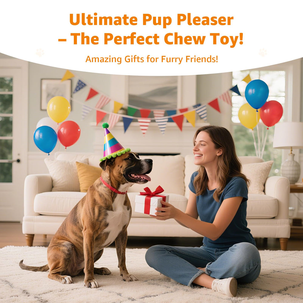 LOOBANI gift-ready dog rope toys ideal for birthdays or holidays.