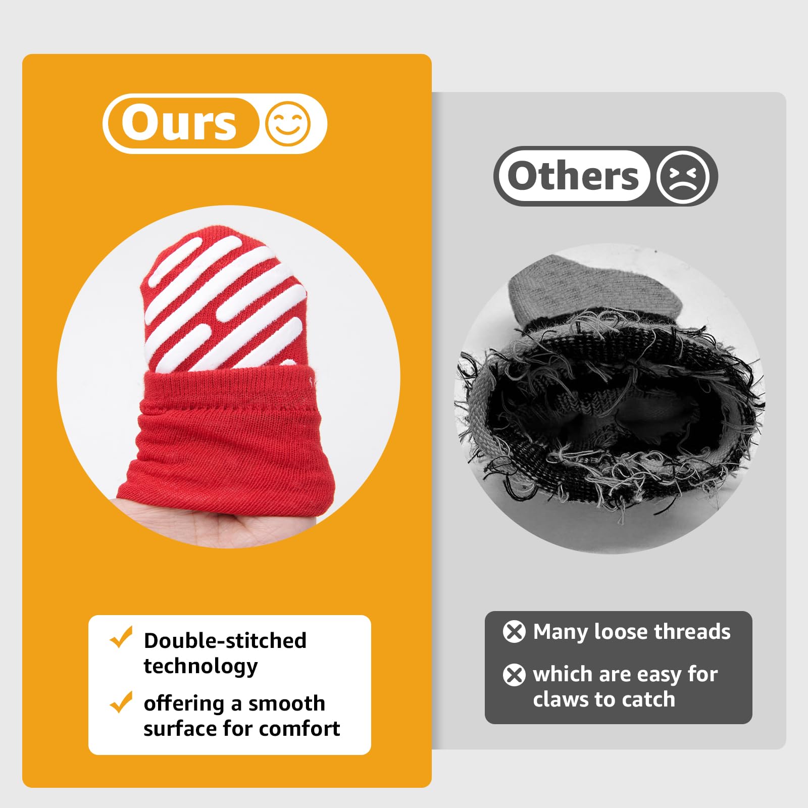 LOOBANI dog socks indoor-use scene emphasize floor protection and paw cleanliness.