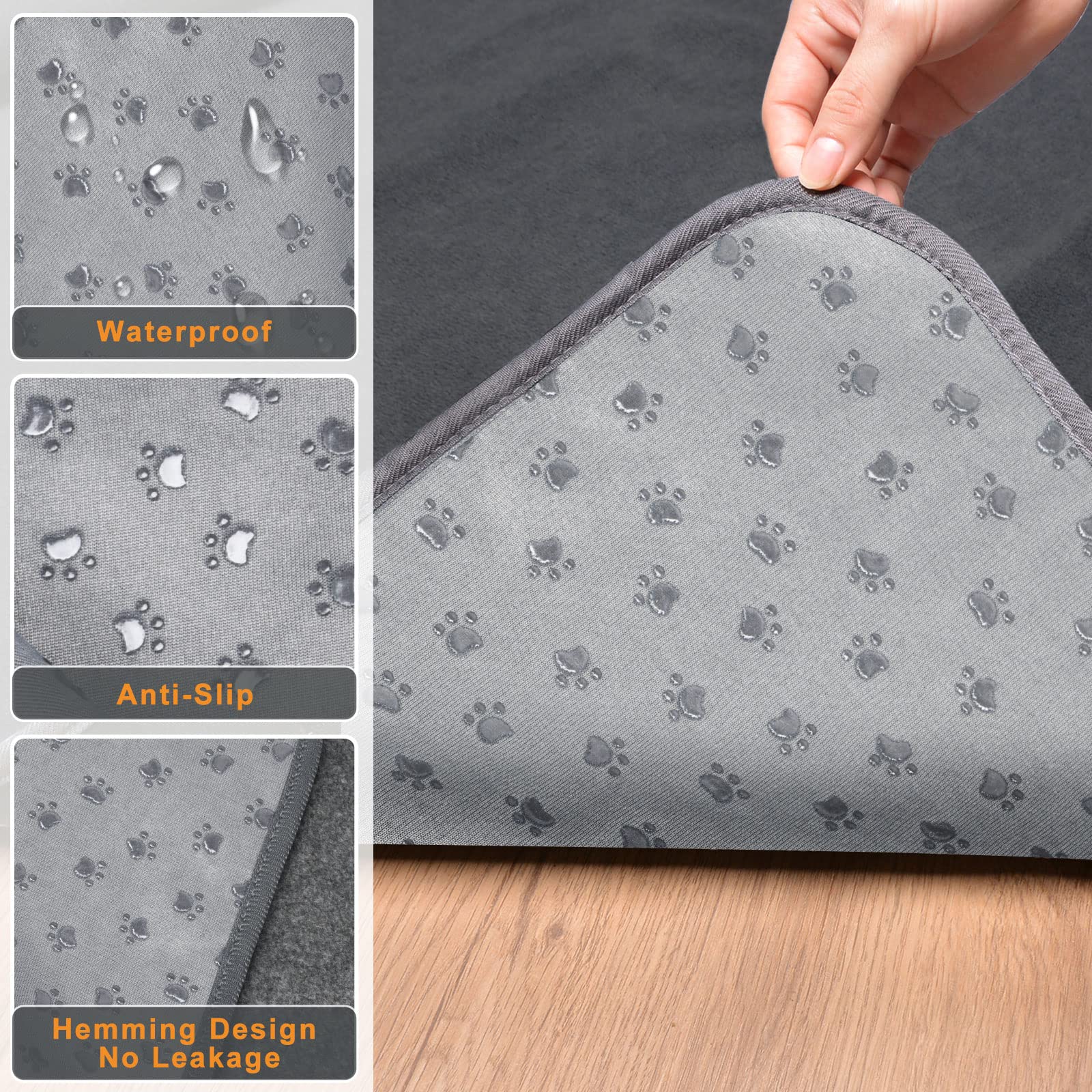 LOOBANI floor protection two-pack for rotation and sanitary changes