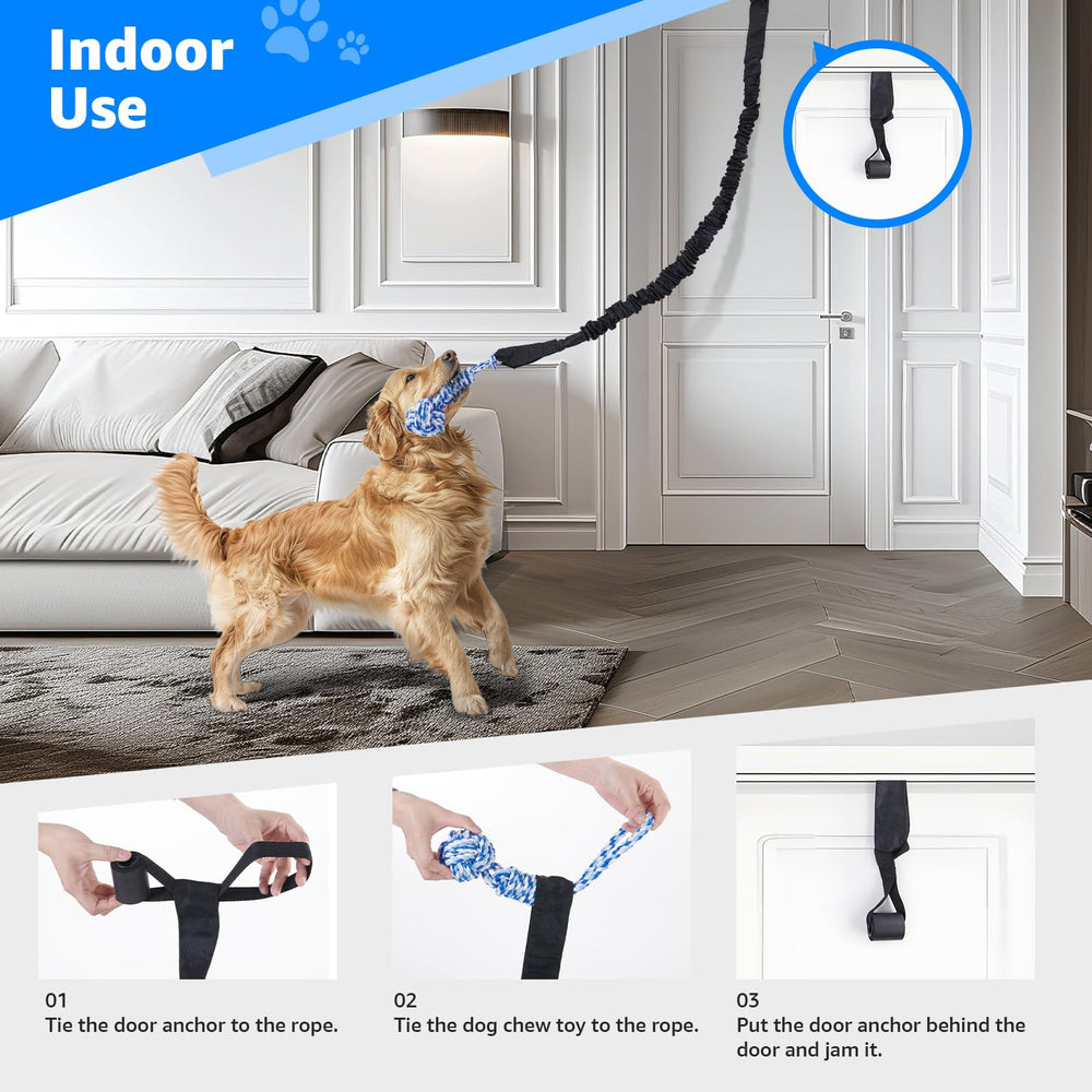 LOOBANI Indoor-Outdoor Tug Toy fits courtyards living rooms and camping adventures