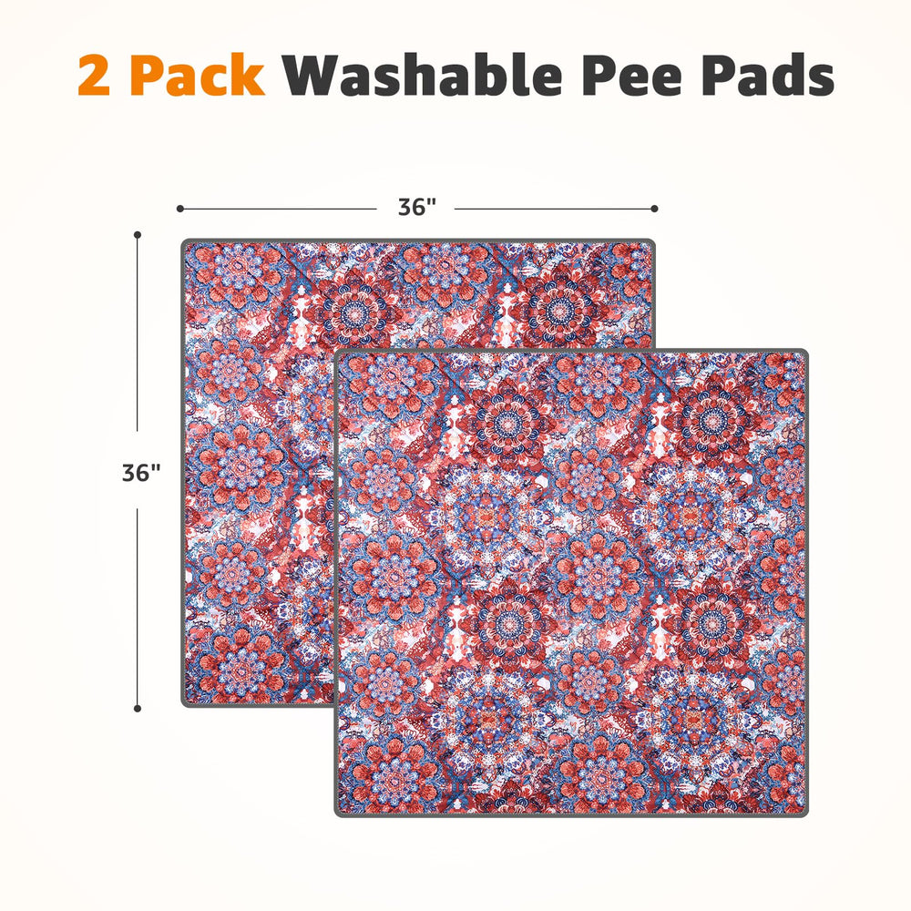 LOOBANI multi-purpose dog pad used in playpens, crates, and car trips