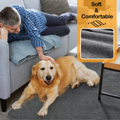 LOOBANI reusable dog pad with TPU coating for durable, leak-resistant use