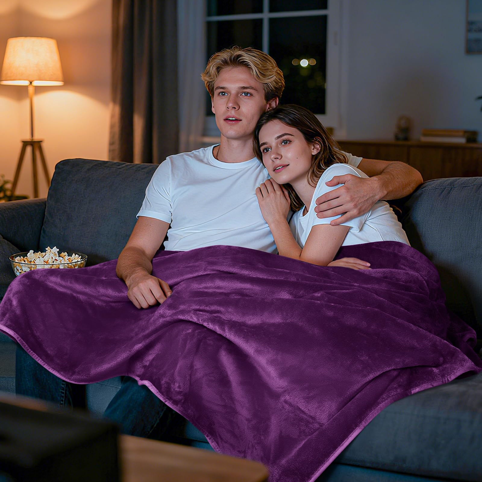 LOOBANI camping setup uses blanket as travel-friendly comfort layer