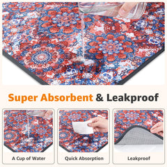 LOOBANI pee pad waterproof layer highlights leak protection and dry floors