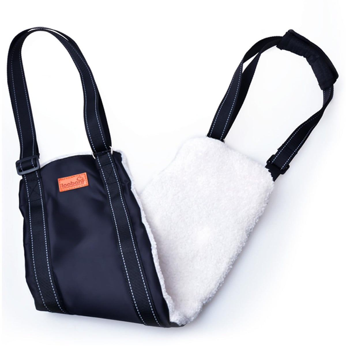 LOOBANI portable dog sling back legs supports weak hind legs for safer lifting