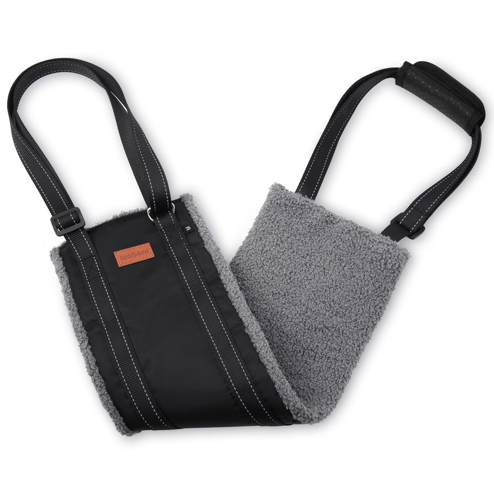 LOOBANI portable dog sling full view demonstrates hip support for easier mobility
