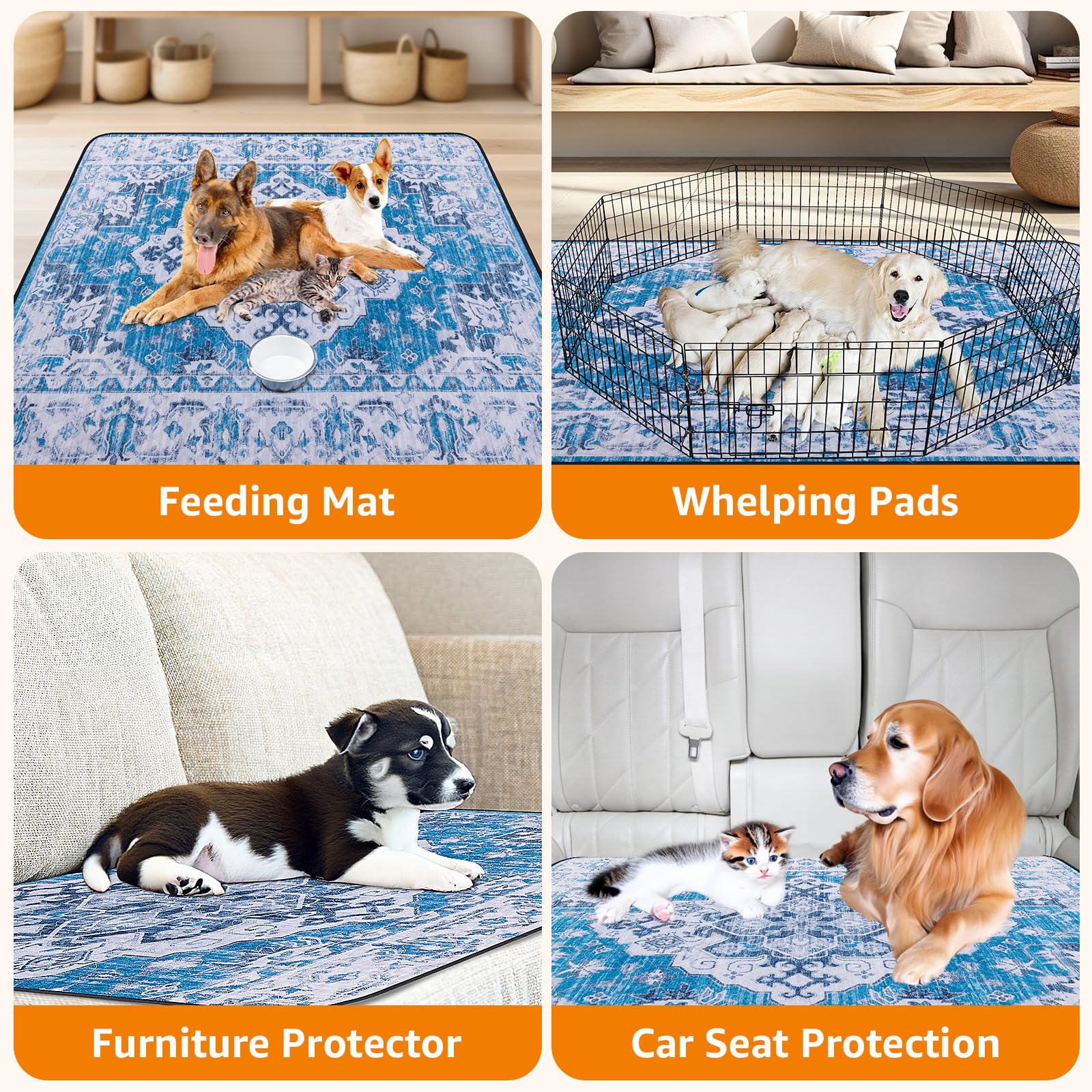 LOOBANI multi-surface use pad for couch and floor protection