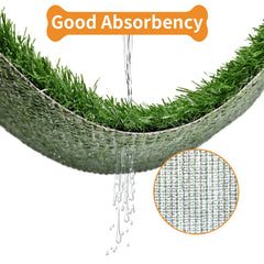 LOOBANI rapid-flow drainage backing keeps paws dry by guiding urine away.