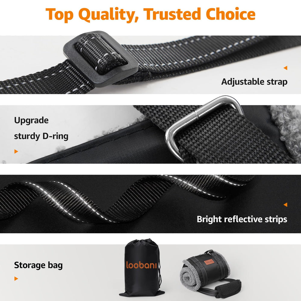 LOOBANI soft lining adds comfort for sensitive pets during lifts