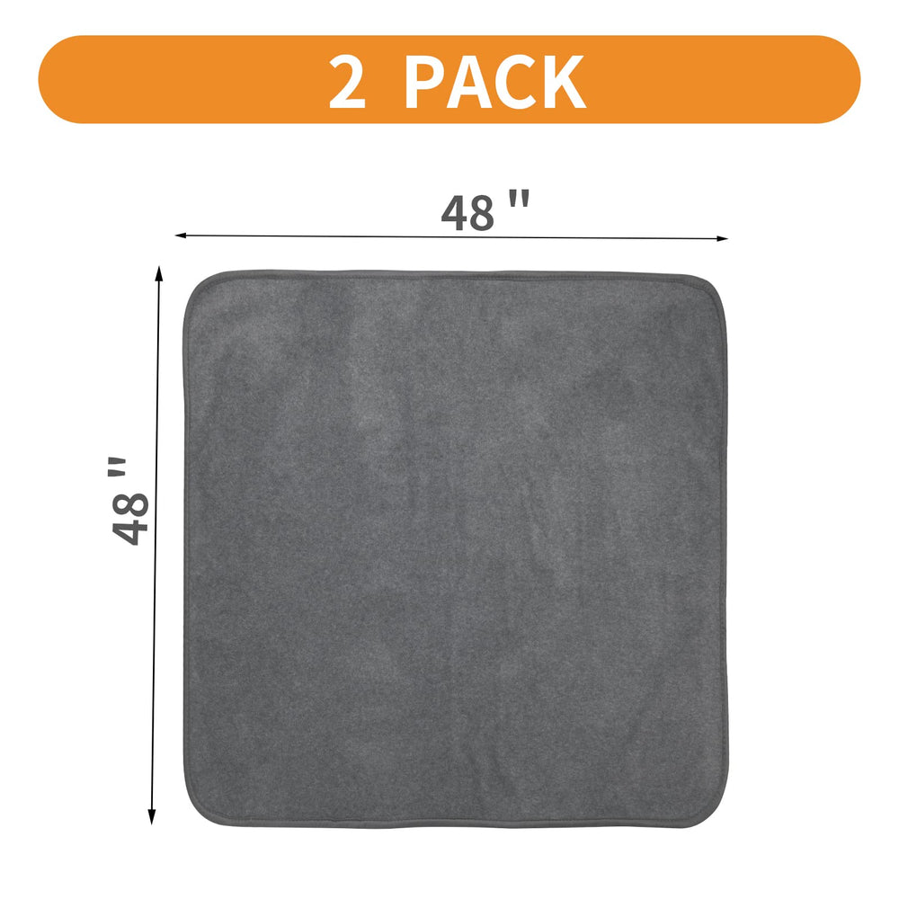 LOOBANI washable pee pad 48x48 with TPU coating supports repeated cleanings