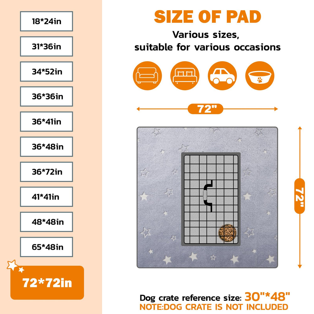 LOOBANI multi-use mat for crate, kennel, playpen, or car.