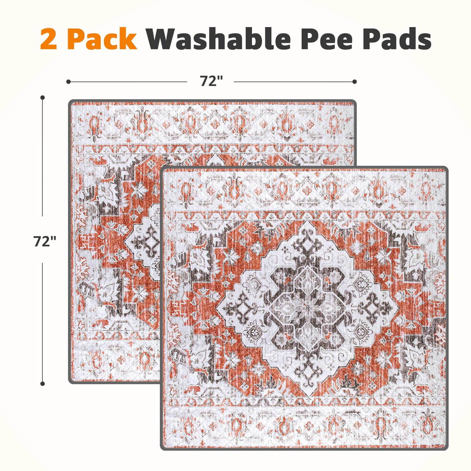 LOOBANI pads with waterproof layer help contain odors between washes