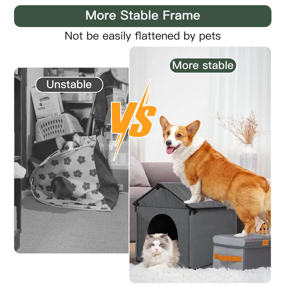 LOOBMBNS Oxford fabric construction resists dirt and wipes clean