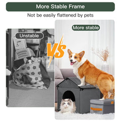 LOOBMBNS Oxford fabric construction resists dirt and wipes clean