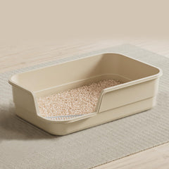 LoopTime extra-large litter box with low entry for easy access and independence