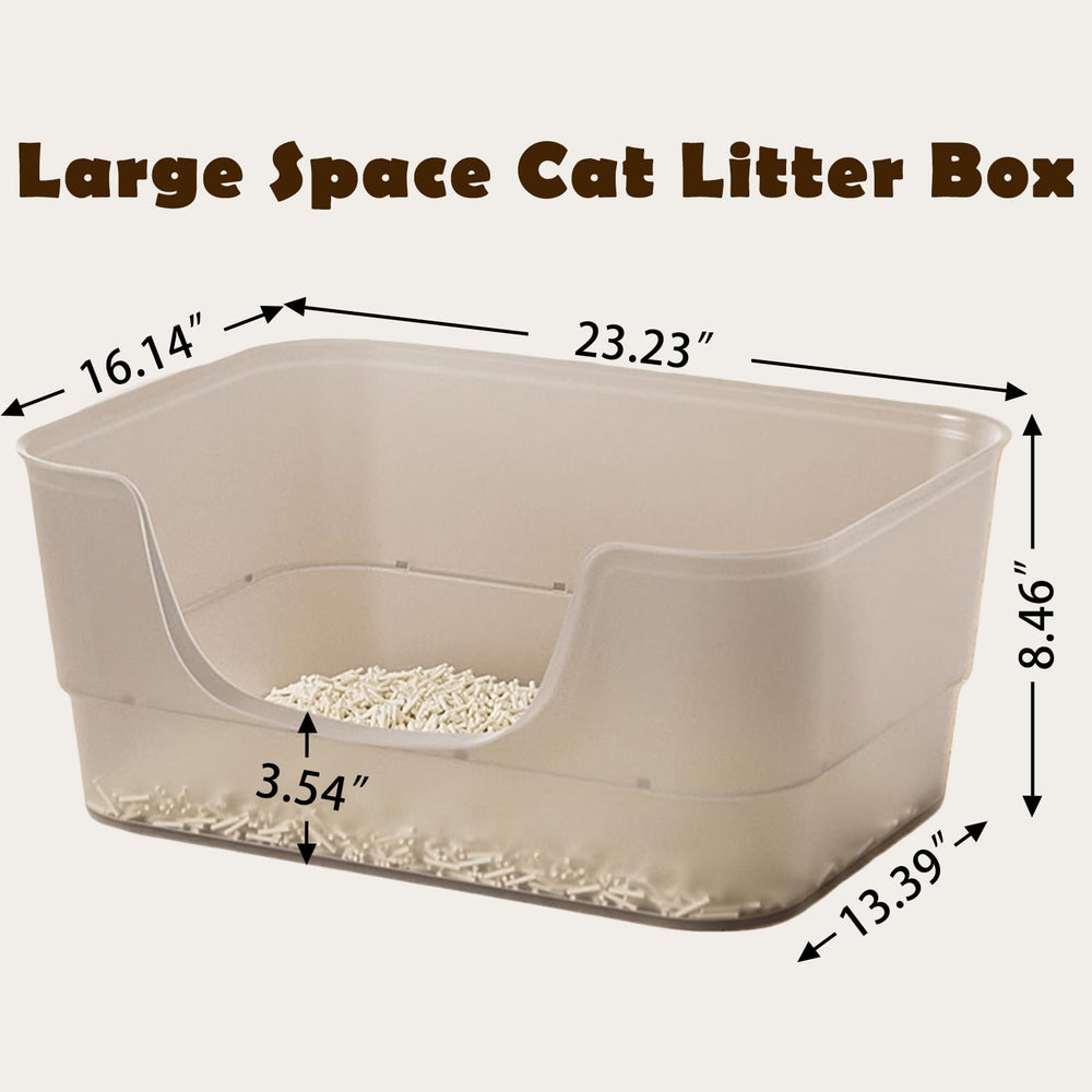 LoopTime jumbo litter box supports multiple cats with easy maintenance.