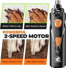 LOPSIC three ports adapt to different nail sizes
