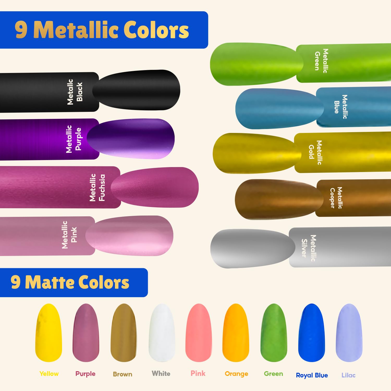 loqpol dog nail polish pen matte colors—subtle finish for everyday pet nails.