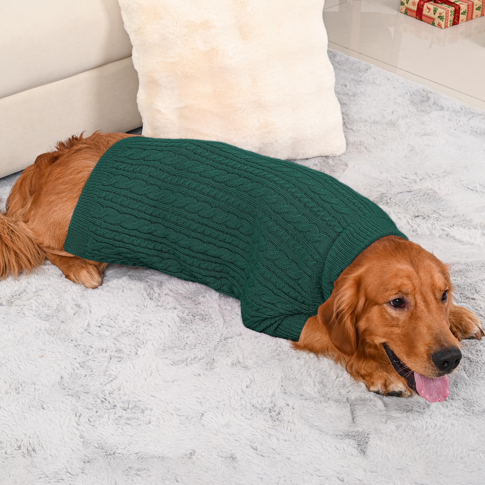 Lorehelina green stretch fabric image communicates comfortable fit for bedtime wear