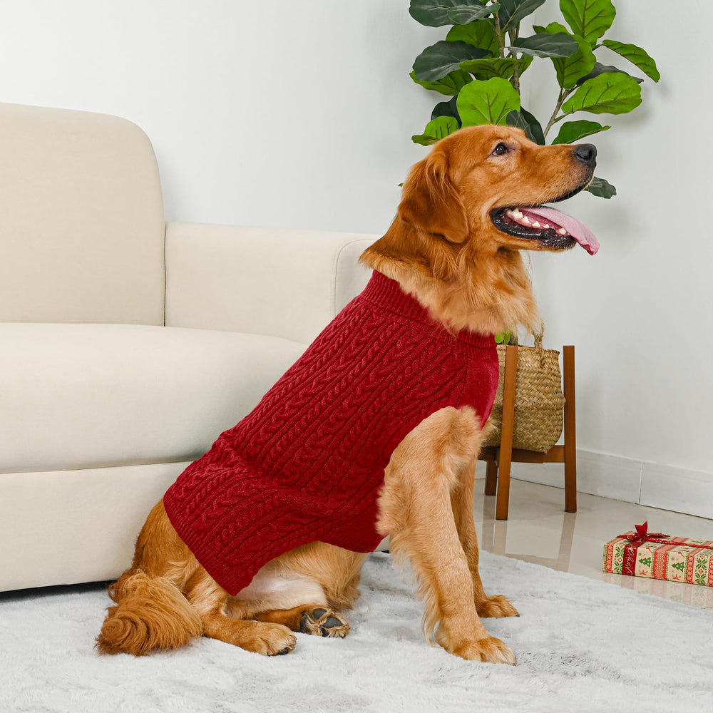 Lorehelina two-pack dog sweaters shown together for easy rotation