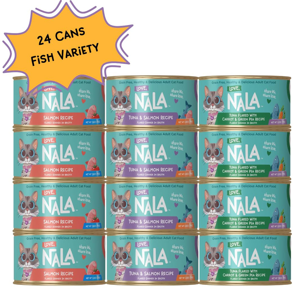 LOVE NALA label closeup shows non-GMO promise and natural ingredients.