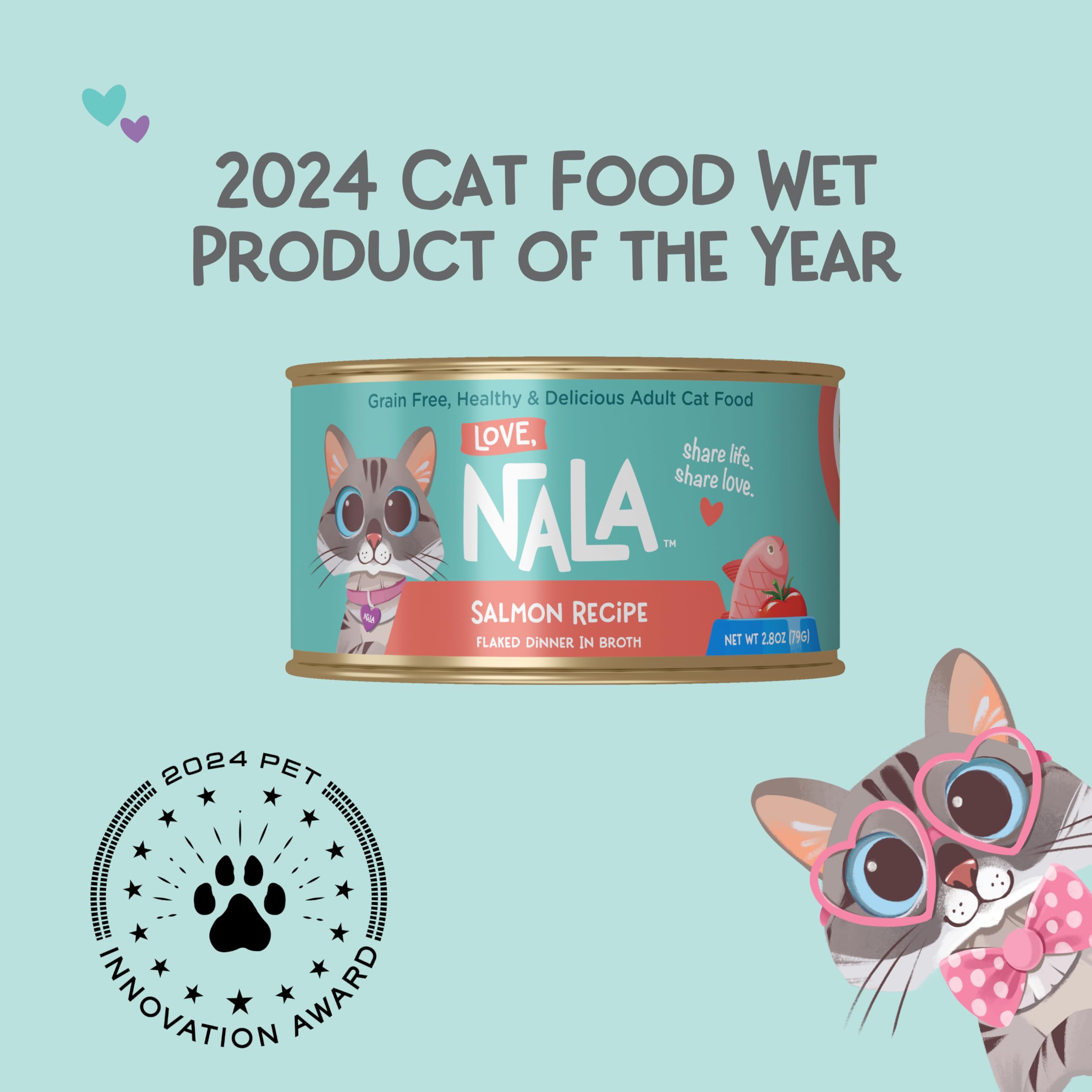 Love NALA salmon in-broth splash demonstrates hydration support
